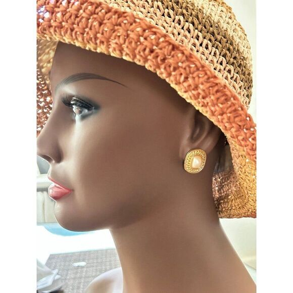 Pearl Earrings - Signed LCI - Picture 6 of 6